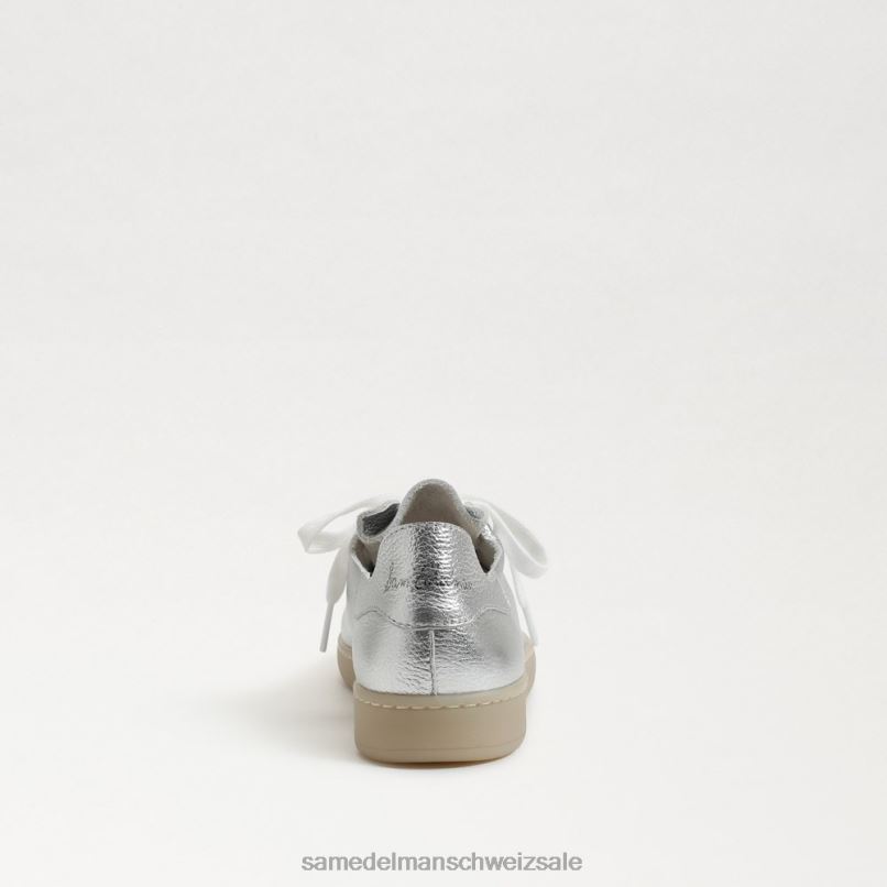 CH Sam Edelman Frauen Jaxon-Schnürsneaker weiches Silber X2J86531 Schuhwerk
