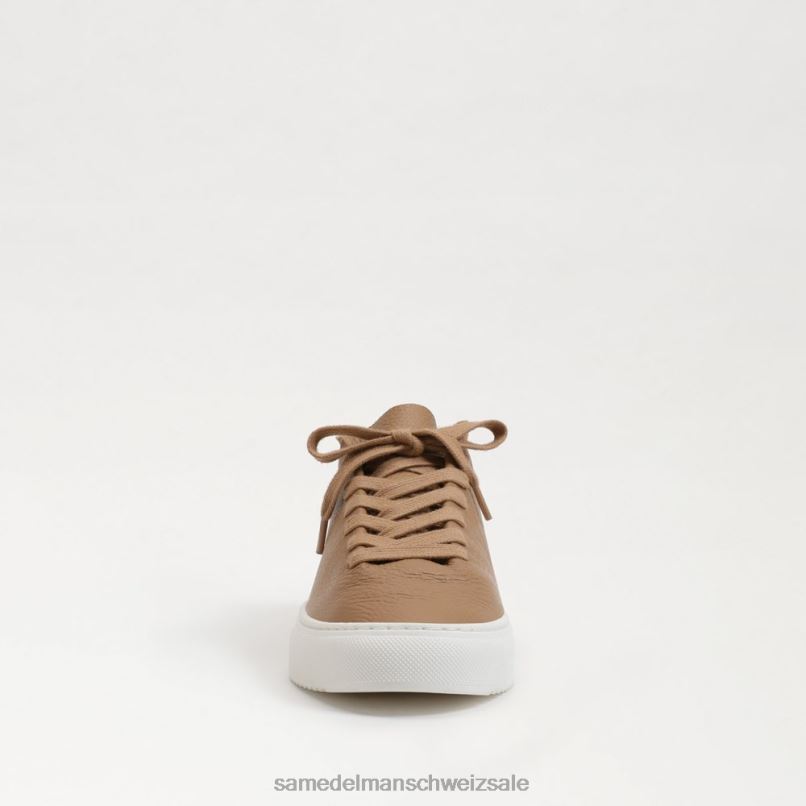 CH Sam Edelman Frauen Mohn-Schnürsneaker Kamel X2J86311 Schuhwerk