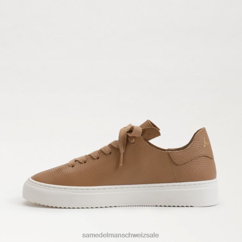 CH Sam Edelman Frauen Mohn-Schnürsneaker Kamel X2J86311 Schuhwerk