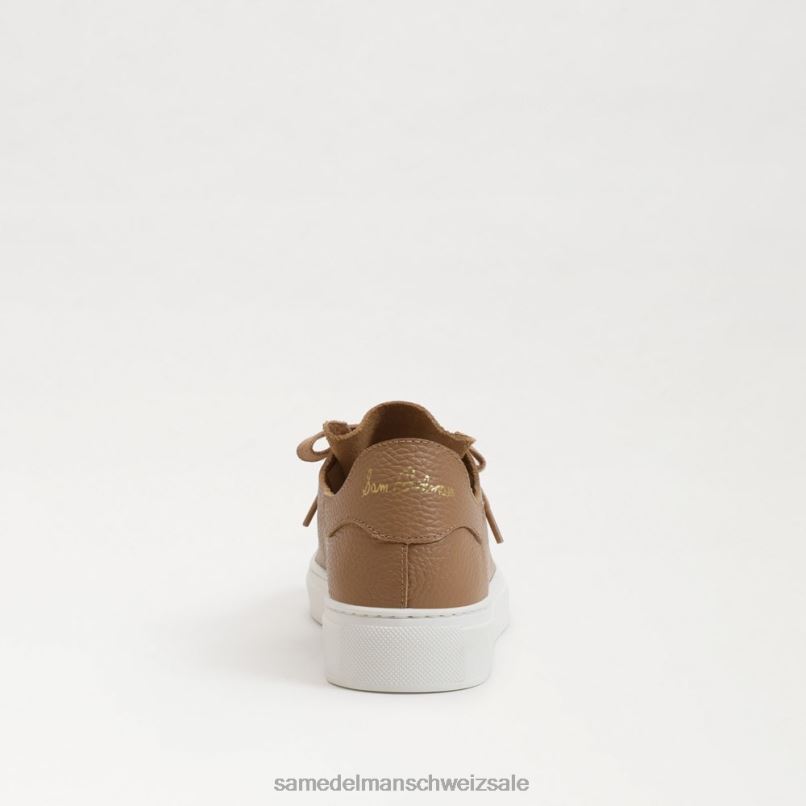 CH Sam Edelman Frauen Mohn-Schnürsneaker Kamel X2J86311 Schuhwerk