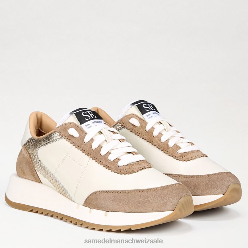 CH Sam Edelman Frauen Teddi-Sneaker weiß-multi X2J86729 Schuhwerk