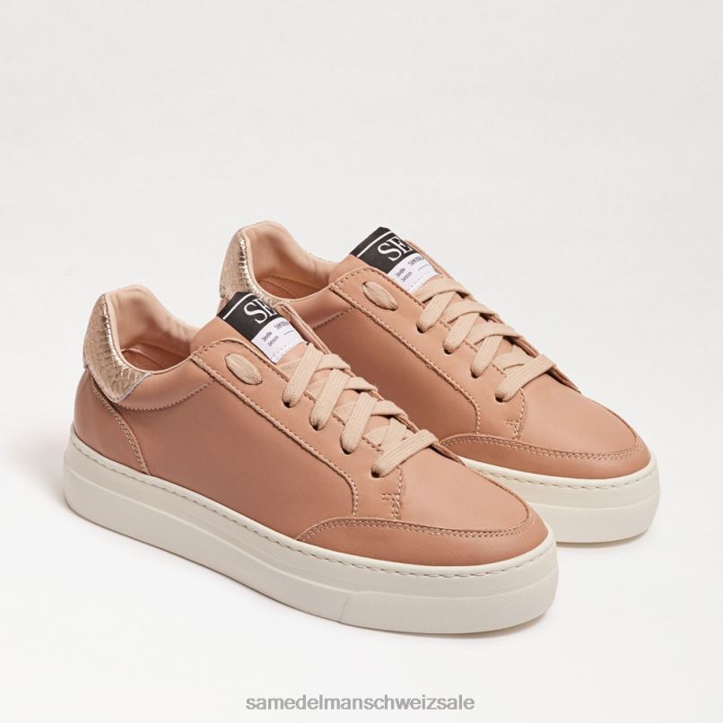 CH Sam Edelman Frauen Wess-Sneaker Meeresbeige X2J86456 Schuhwerk