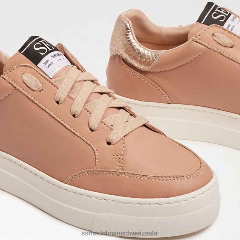 CH Sam Edelman Frauen Wess-Sneaker Meeresbeige X2J86456 Schuhwerk