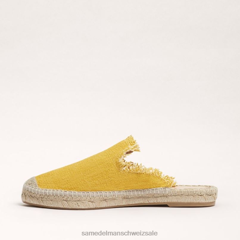 CH Sam Edelman Frauen Fernanda Espadrille-Mule Gelb X2J86644 Schuhwerk