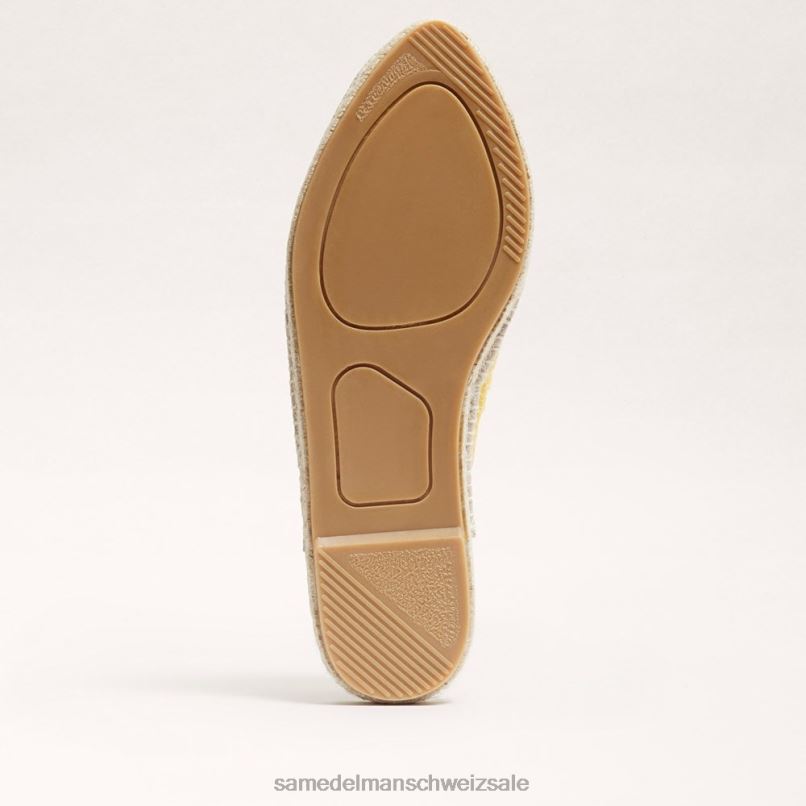 CH Sam Edelman Frauen Fernanda Espadrille-Mule Gelb X2J86644 Schuhwerk