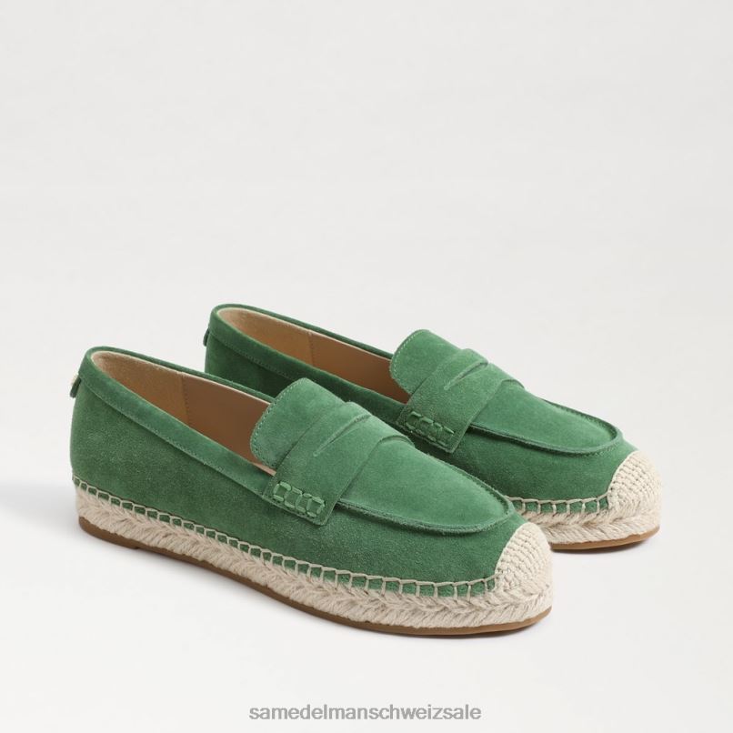 CH Sam Edelman Frauen Flache Espadrille-Loafer von Kai Thymiangrün X2J86204 Schuhwerk