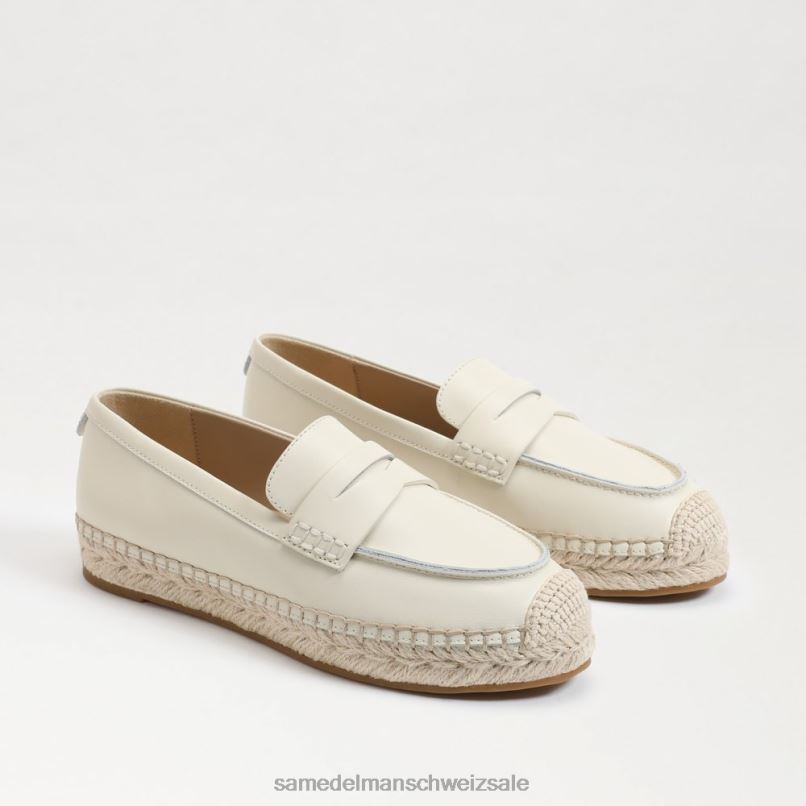 CH Sam Edelman Frauen Flache Espadrille-Loafer von Kai modernes Elfenbein X2J86201 Schuhwerk