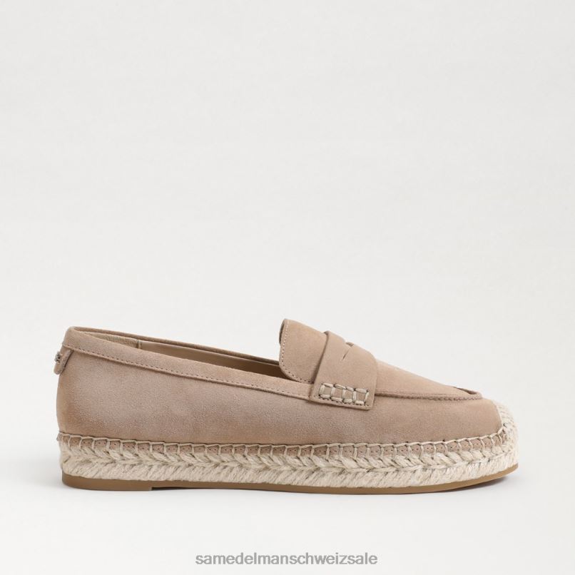 CH Sam Edelman Frauen Flache Espadrille-Loafer von Kai toskanisches Taupe X2J86205 Schuhwerk