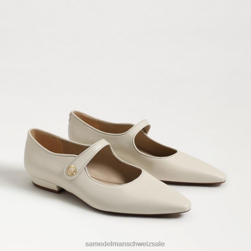 CH Sam Edelman Frauen Jene Mary Jane spitze Zehenpartie flach modernes Elfenbein X2J86542 Schuhwerk