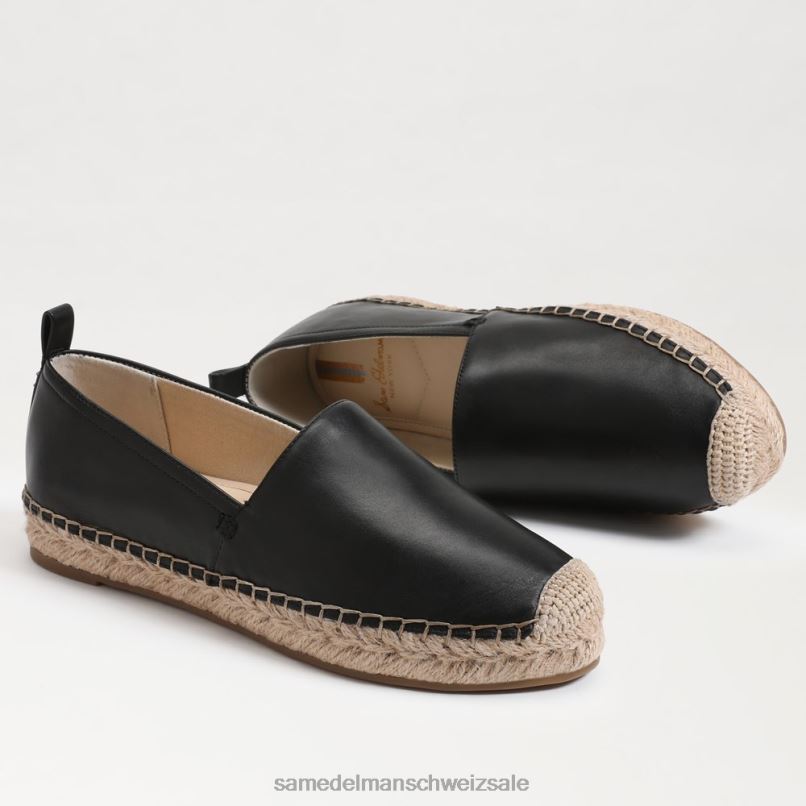 CH Sam Edelman Frauen Krista Espadrille Schwarz X2J86277 Schuhwerk