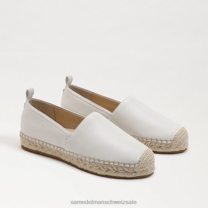 CH Sam Edelman Frauen Krista Espadrille helles Weiss X2J86279 Schuhwerk