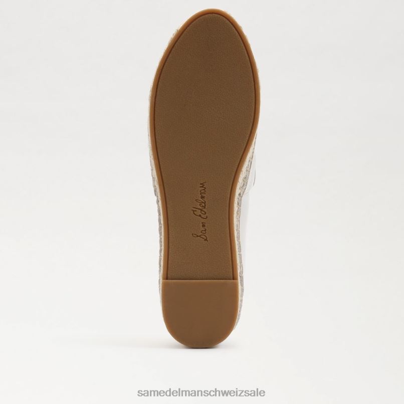 CH Sam Edelman Frauen Krista Espadrille helles Weiss X2J86279 Schuhwerk