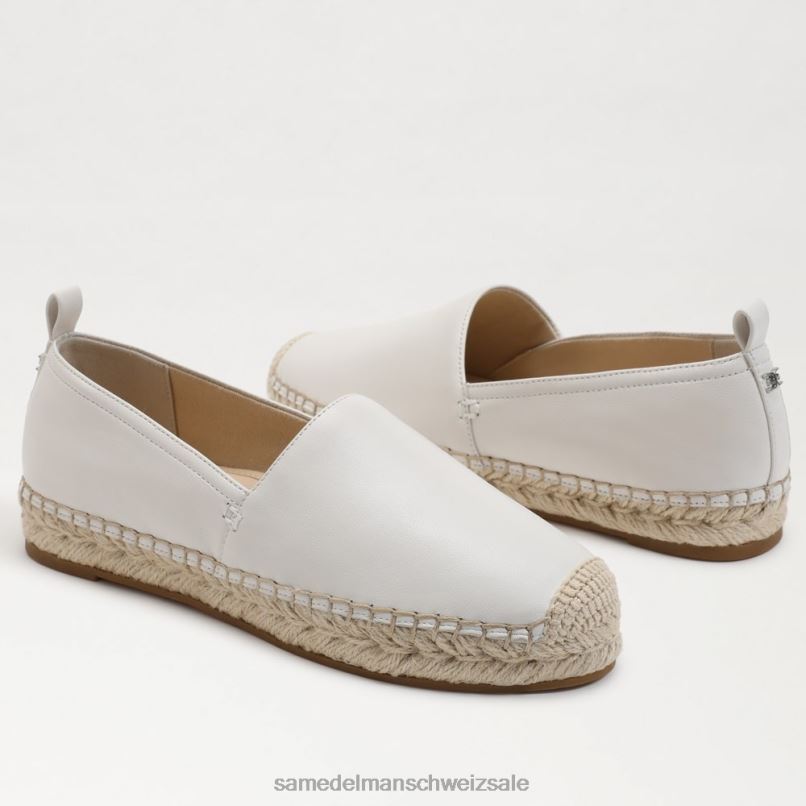CH Sam Edelman Frauen Krista Espadrille helles Weiss X2J86279 Schuhwerk