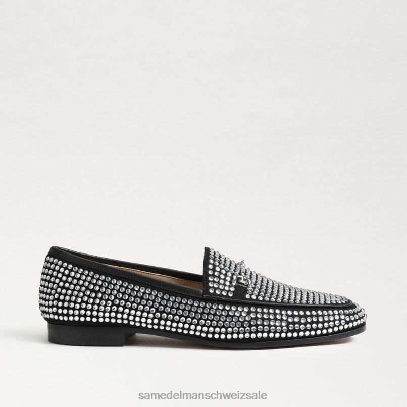 CH Sam Edelman Frauen Loraine-Glitzer-Loafer schwarzer Glitzer X2J86718 Schuhwerk