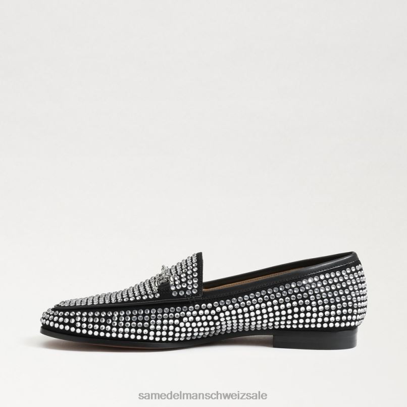 CH Sam Edelman Frauen Loraine-Glitzer-Loafer schwarzer Glitzer X2J86718 Schuhwerk