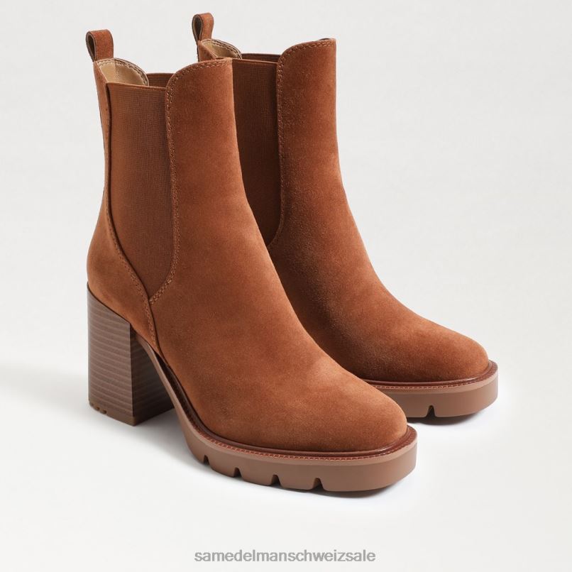 CH Sam Edelman Frauen Chelsea-Stiefel von Rollins Grenzbraun X2J86751 Schuhwerk