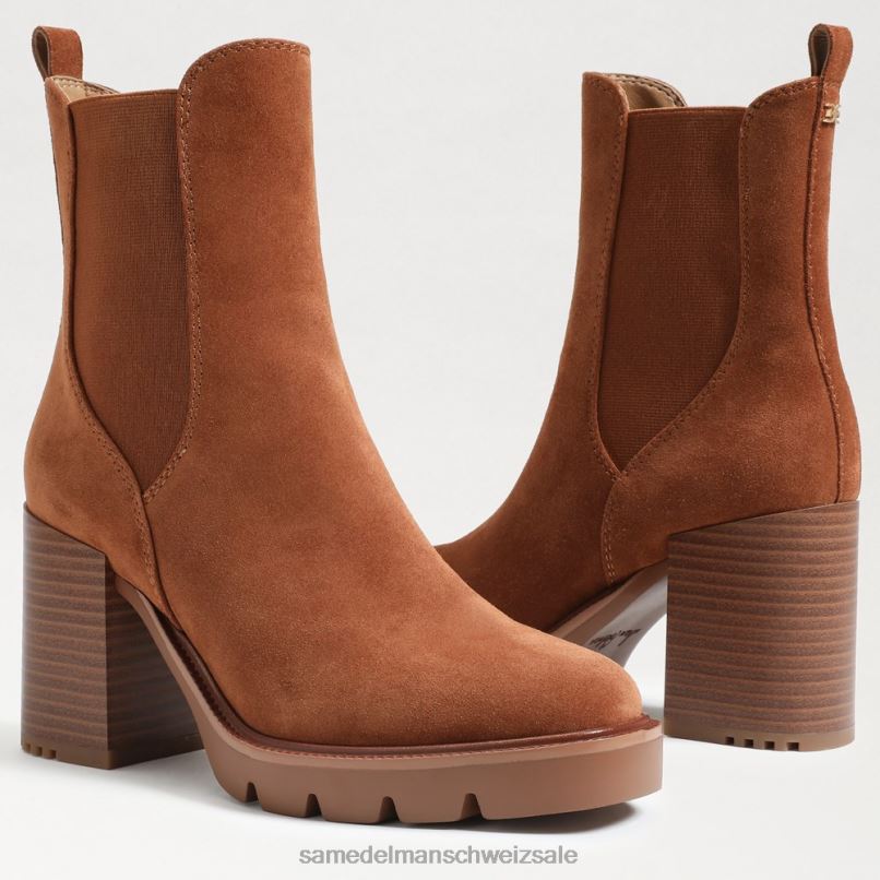 CH Sam Edelman Frauen Chelsea-Stiefel von Rollins Grenzbraun X2J86751 Schuhwerk