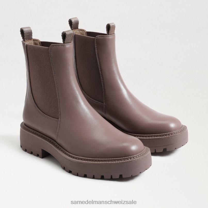 CH Sam Edelman Frauen Laguna Chelsea-Stiefel Chinchilla X2J86462 Schuhwerk