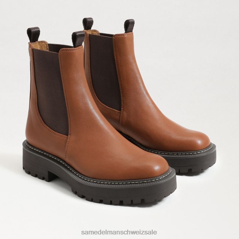 CH Sam Edelman Frauen Laguna Chelsea-Stiefel gelbbraun X2J86461 Schuhwerk