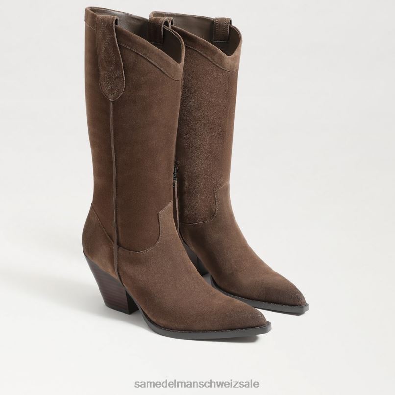 CH Sam Edelman Frauen Jamie Westernstiefel Oliven-Taupe X2J86852 Schuhwerk