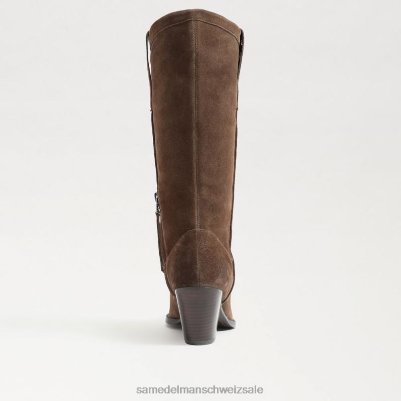 CH Sam Edelman Frauen Jamie Westernstiefel Oliven-Taupe X2J86852 Schuhwerk
