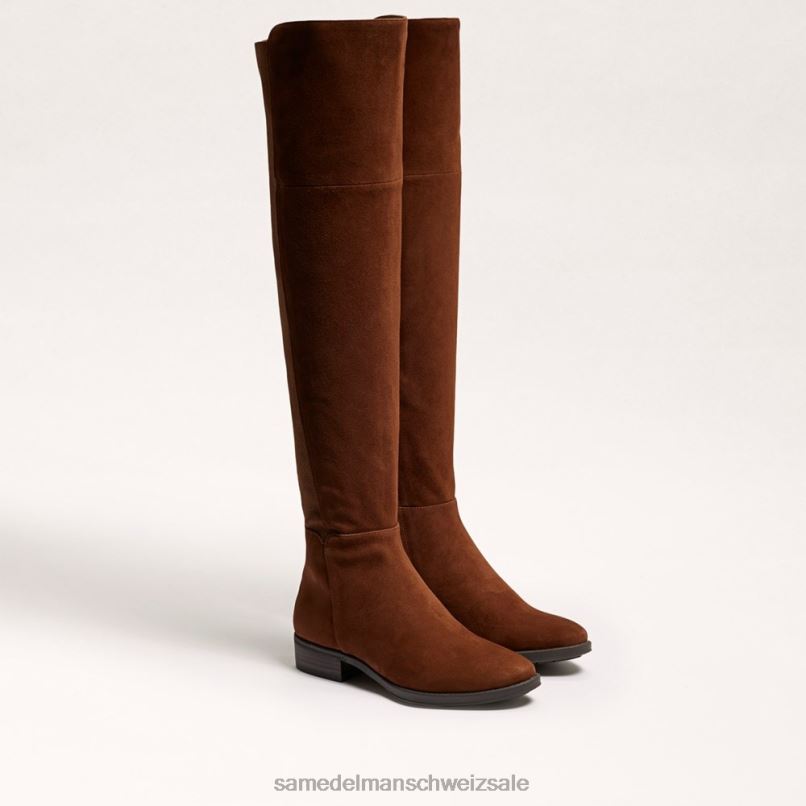 CH Sam Edelman Frauen Pam Overknee-Stiefel geröstete Kokosnuss X2J86778 Schuhwerk