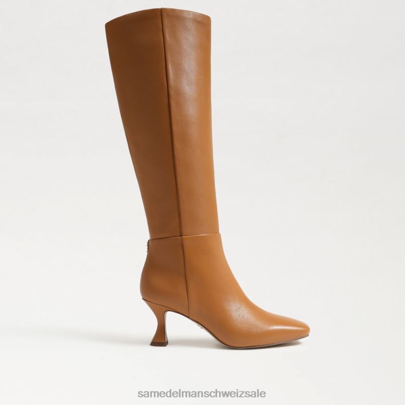 CH Sam Edelman Frauen kniehoher Stiefel von Leigh Karamell X2J86824 Schuhwerk