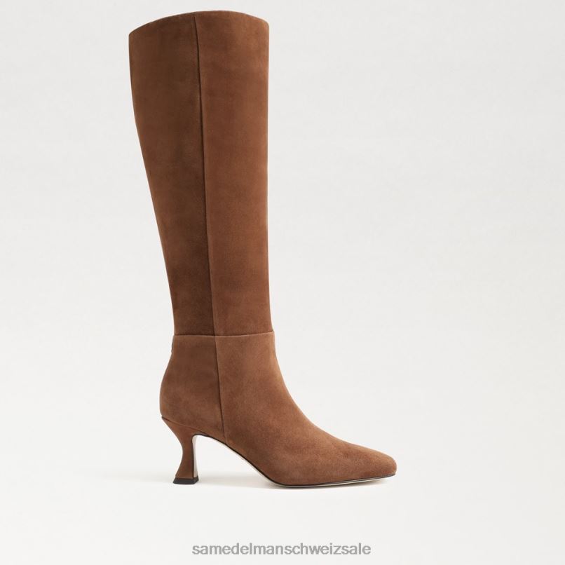 CH Sam Edelman Frauen kniehoher Stiefel von Leigh geröstete Kokosnuss X2J86823 Schuhwerk