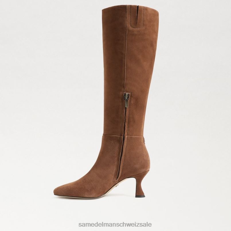 CH Sam Edelman Frauen kniehoher Stiefel von Leigh geröstete Kokosnuss X2J86823 Schuhwerk