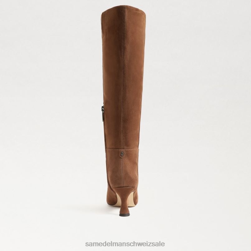 CH Sam Edelman Frauen kniehoher Stiefel von Leigh geröstete Kokosnuss X2J86823 Schuhwerk