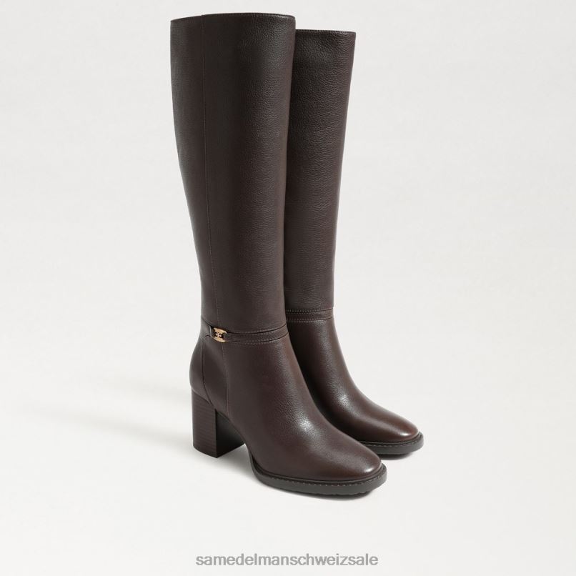 CH Sam Edelman Frauen kniehoher Stiefel von elsy Zobelbraun X2J86795 Schuhwerk