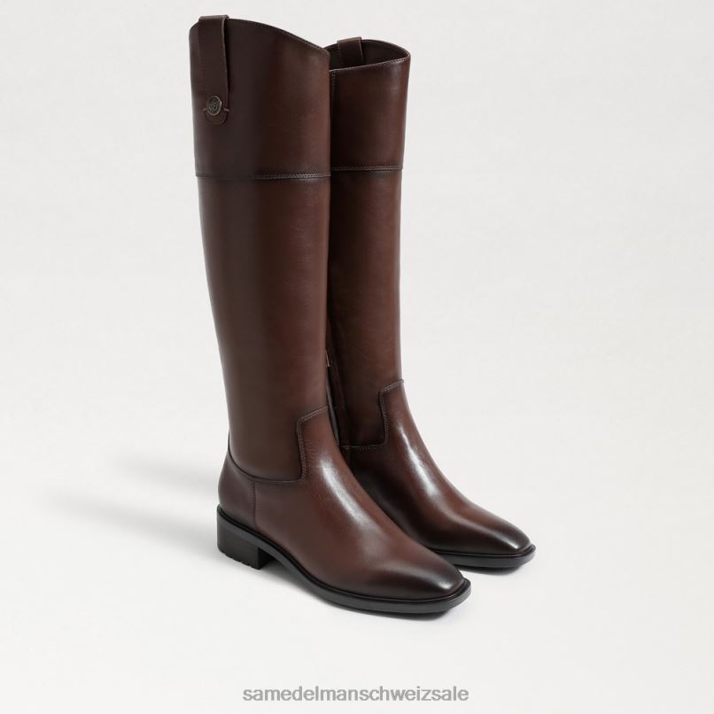 CH Sam Edelman Frauen Drina Reitstiefel Terazzobraun X2J86794 Schuhwerk