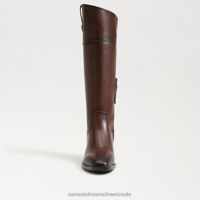 CH Sam Edelman Frauen Drina Reitstiefel Terazzobraun X2J86794 Schuhwerk