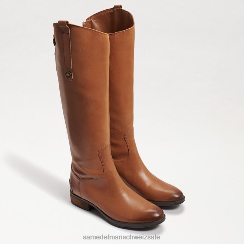 CH Sam Edelman Frauen Penny2 breiter Reitstiefel aus Kalbsleder Whiskey-Leder X2J86436 Schuhwerk