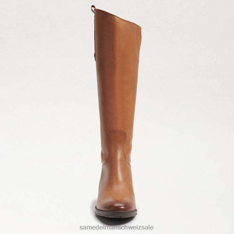 CH Sam Edelman Frauen Penny2 breiter Reitstiefel aus Kalbsleder Whiskey-Leder X2J86436 Schuhwerk