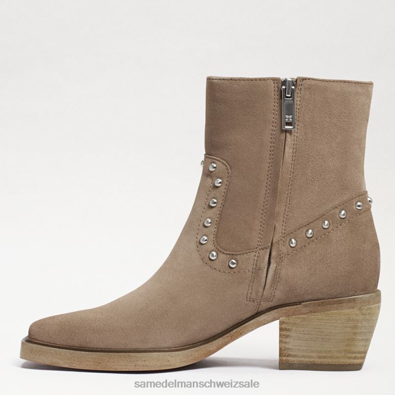 CH Sam Edelman Frauen Bernie Fransenstiefelette Wildleder aus Zedernholz X2J86732 Schuhwerk