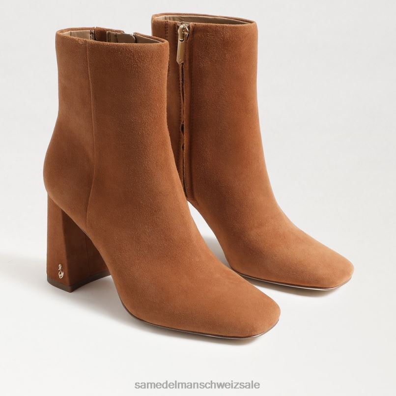 CH Sam Edelman Frauen Codie-Stiefeletten Grenzbraun X2J86449 Schuhwerk