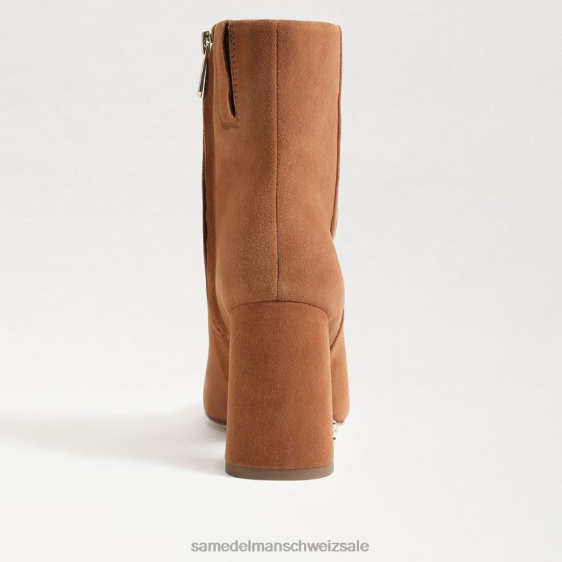 CH Sam Edelman Frauen Codie-Stiefeletten Grenzbraun X2J86449 Schuhwerk