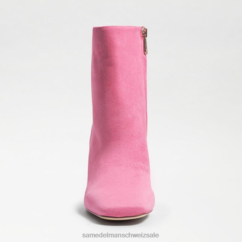 CH Sam Edelman Frauen Codie-Stiefeletten Rosa Konfetti-Wildleder X2J86450 Schuhwerk