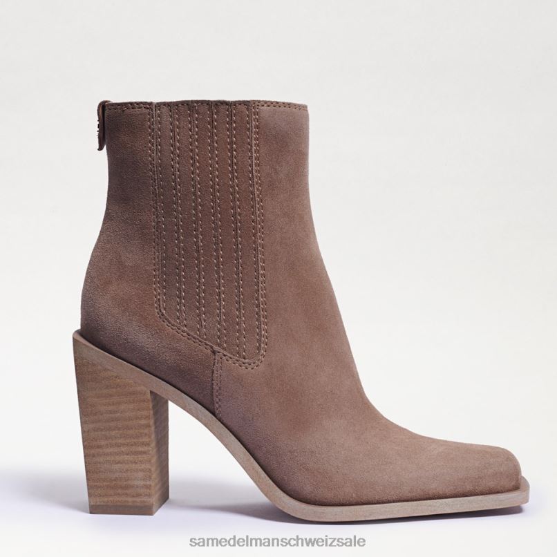 CH Sam Edelman Frauen Emalia Bootie tiefes taupefarbenes Wildleder X2J86858 Schuhwerk