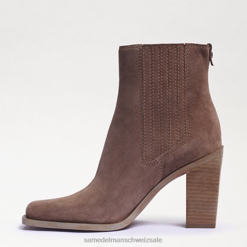 CH Sam Edelman Frauen Emalia Bootie tiefes taupefarbenes Wildleder X2J86858 Schuhwerk