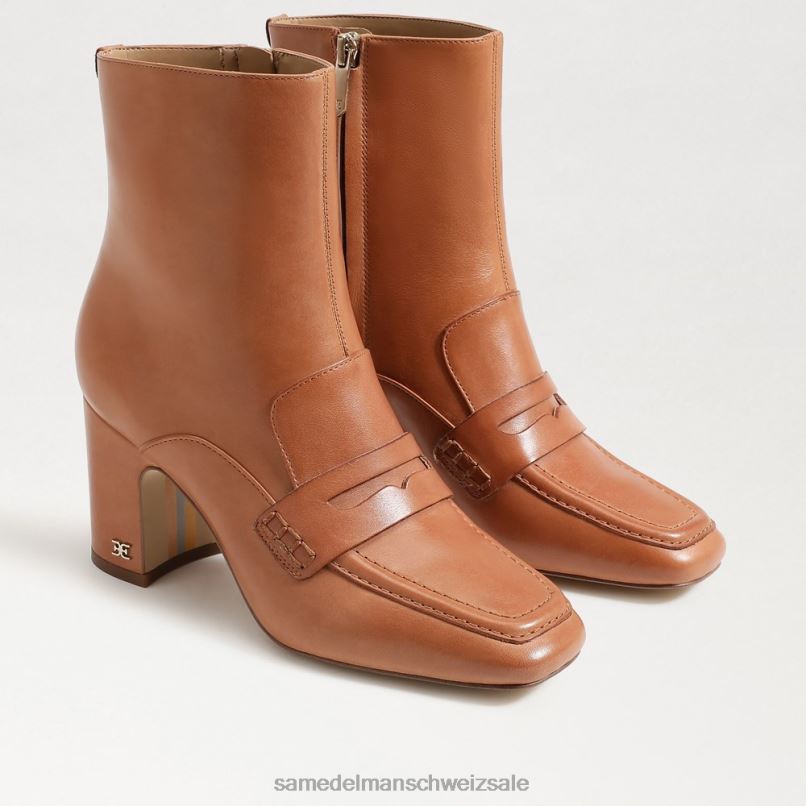 CH Sam Edelman Frauen Fenna-Stiefeletten Sattel X2J86854 Schuhwerk