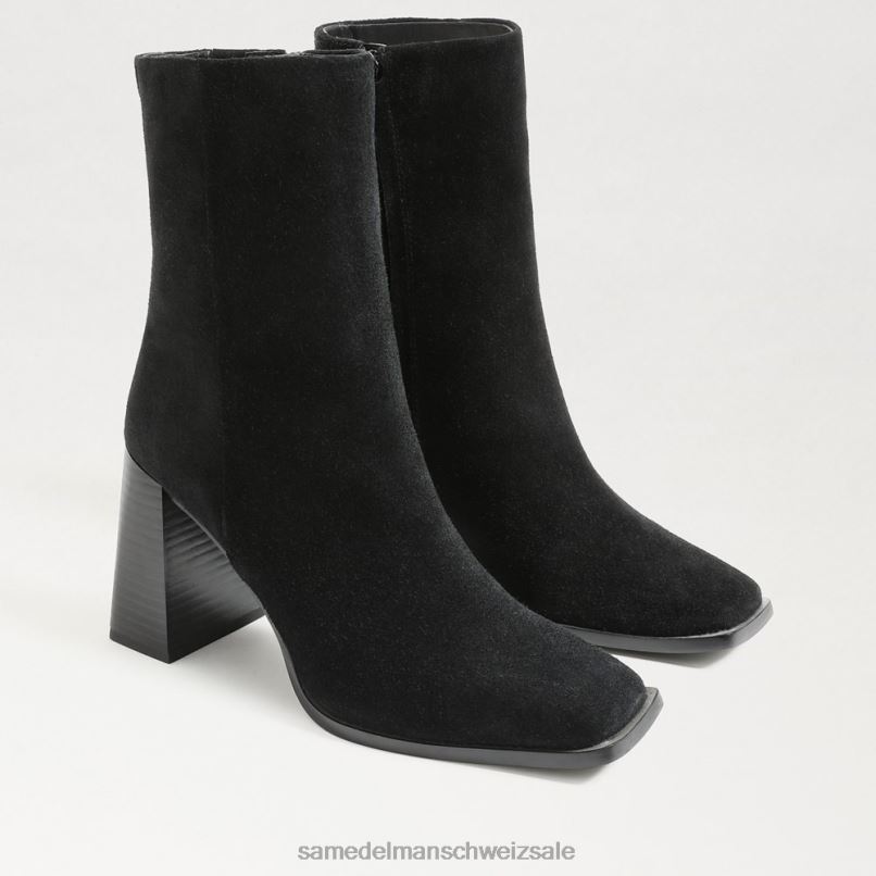CH Sam Edelman Frauen Ivette-Stiefeletten schwarzes Wildleder X2J86807 Schuhwerk