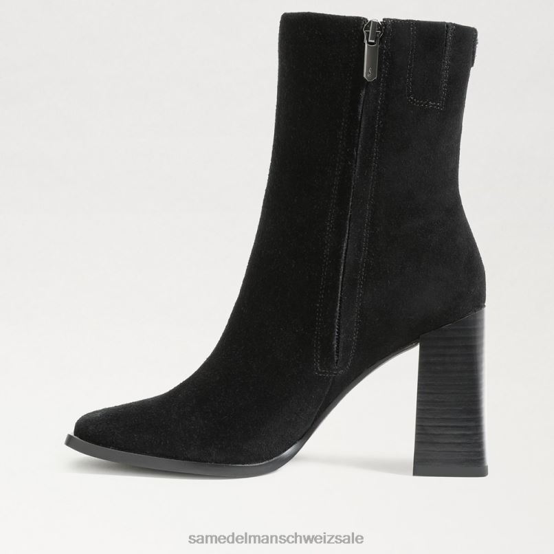 CH Sam Edelman Frauen Ivette-Stiefeletten schwarzes Wildleder X2J86807 Schuhwerk