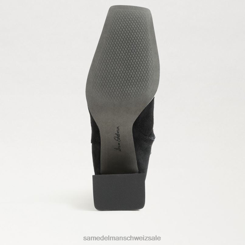 CH Sam Edelman Frauen Ivette-Stiefeletten schwarzes Wildleder X2J86807 Schuhwerk