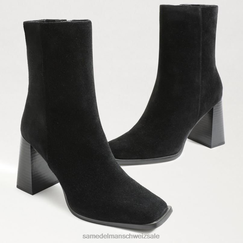 CH Sam Edelman Frauen Ivette-Stiefeletten schwarzes Wildleder X2J86807 Schuhwerk