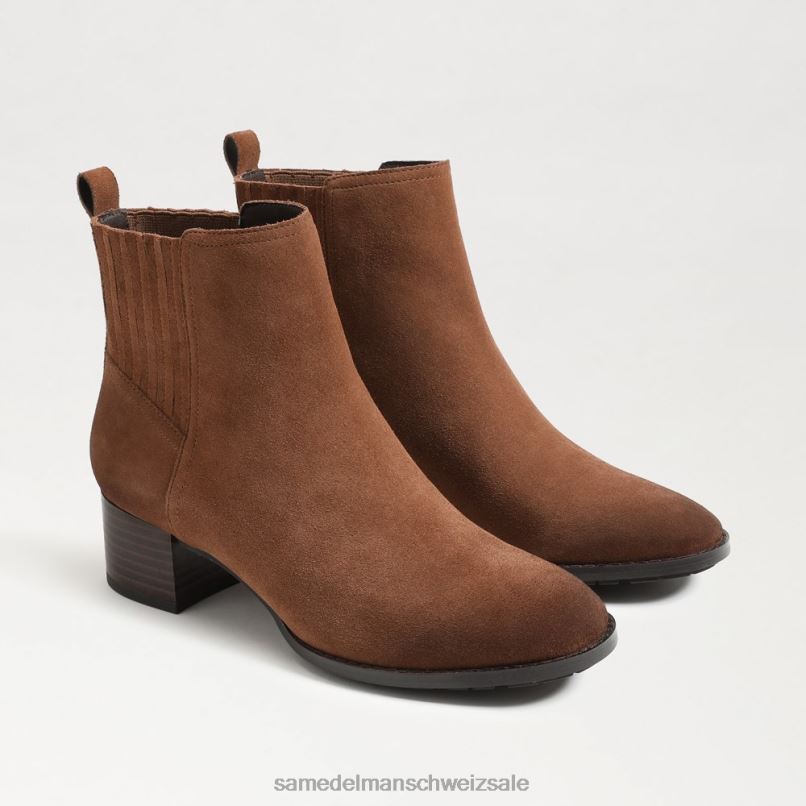 CH Sam Edelman Frauen Kaiti-Stiefeletten Walnussbraun X2J86833 Schuhwerk