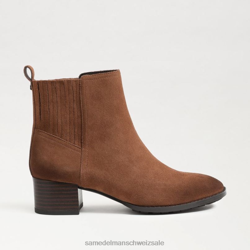 CH Sam Edelman Frauen Kaiti-Stiefeletten Walnussbraun X2J86833 Schuhwerk