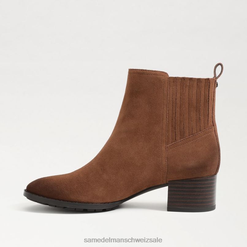 CH Sam Edelman Frauen Kaiti-Stiefeletten Walnussbraun X2J86833 Schuhwerk