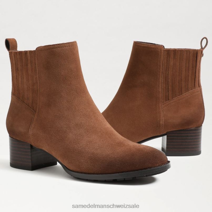 CH Sam Edelman Frauen Kaiti-Stiefeletten Walnussbraun X2J86833 Schuhwerk